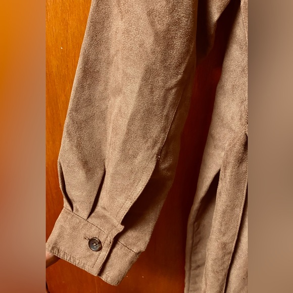 Banana Republic Vegan (Faux) Suede Shirt Dress - Picture 15 of 16